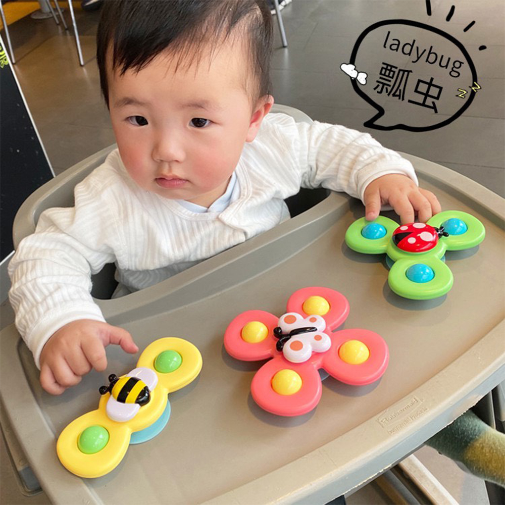 Bộ Ba Con Quay Spinner Dính Tường