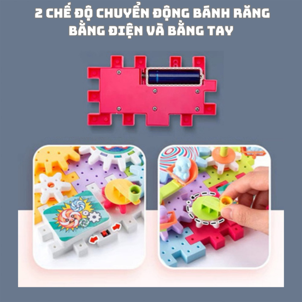 Lego Bánh Răng 203 Chi Tiết