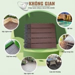 Thảm Lót Sàn Nhựa Nguyên Khối Kích Thước 30x30x1cm