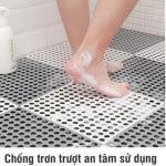 Thảm Nhựa Lỗ Chống Trơn Nhà Tắm